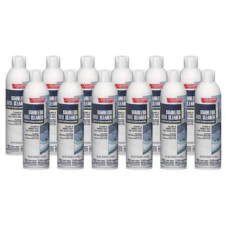 Chase Products Stainless Steel Cleaner - Oil Based net 16 oz., 12PK 5197